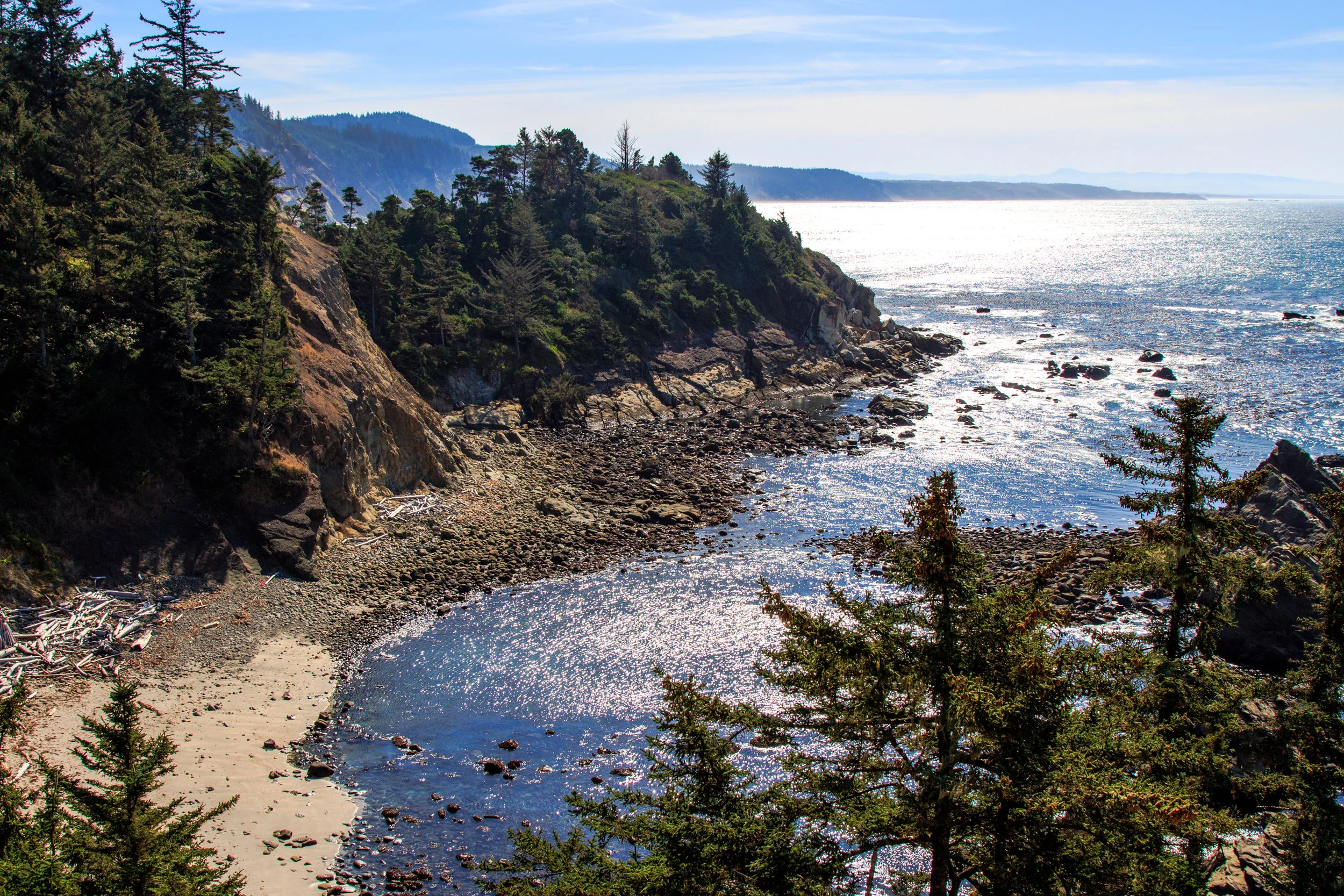 Coastal landscape in Southern Oregon